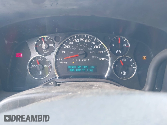 2013 Chevrolet Express Passenger LT with VIN 1GAZG1FG2D1172293, listed as a IAAI auction lot 42207624 with 250,537 mi miles and . Bid and sale history available at DreamBid. Image 7.