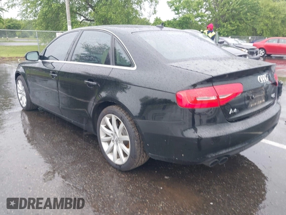 2013 Audi A4 Premium Plus z VIN WAUFFAFL3DA057967, wystawiony jako IAAI lot #42362593 z przebiegiem 140 846 mil mil oraz . Historia ofert i sprzedaży dostępna na DreamBid. Obrazek 3.