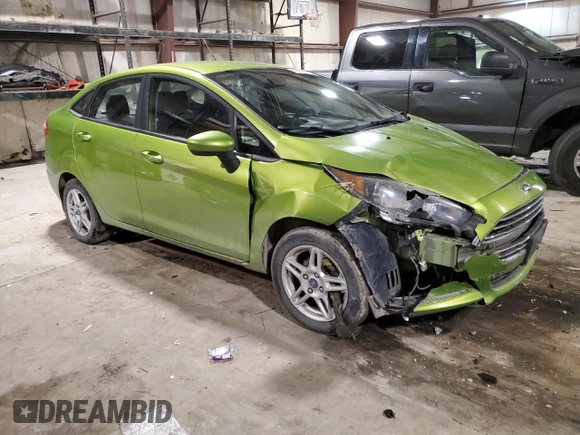 2018 Ford Fiesta SE with VIN 3FADP4BJ3JM109759, listed as a Copart auction lot 46818105 with 60,992 mi miles and Salvage Title. Bid and sale history available at DreamBid. Image 4.