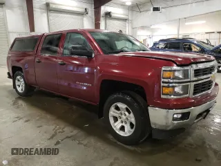 2014 Chevrolet Silverado 1500 LT with VIN 3GCUKREC8EG212408, listed as a Copart auction lot 52819375 with 139,078 mi miles and Salvage Title. Bid and sale history available at DreamBid. Image 4.