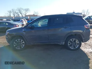 2017 Jeep Compass Trailhawk with VIN 3C4NJDDB8HT666169, listed as a IAAI auction lot 41434519 with 143,263 mi miles and . Bid and sale history available at DreamBid. Image 14.