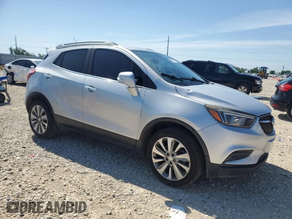 2018 Buick Encore Preferred with VIN KL4CJASB3JB526637, listed as a Copart auction lot 55784215 with 93,651 mi miles and Clean Title. Bid and sale history available at DreamBid. Image 4.