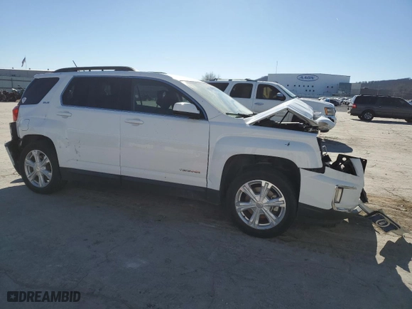 2017 GMC Terrain SLE with VIN 2GKALNEKXH6197737, listed as a Copart auction lot 48365645 with 0 mi miles and Salvage Title. Bid and sale history available at carsss.com. Image 4.
