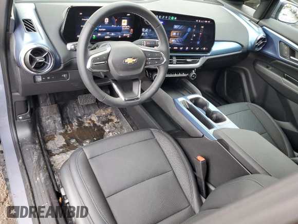 2024 Chevrolet Equinox EV LT with VIN 3GN7DLRP3RS275900, listed as a Copart auction lot 46963625 with 4,485 mi miles and Salvage Title. Bid and sale history available at DreamBid. Image 8.