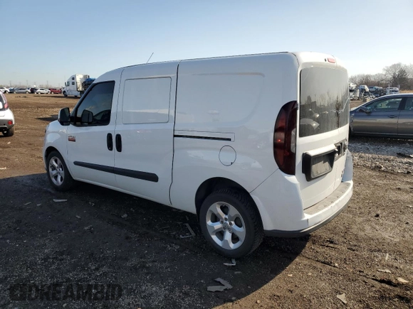 2015 Ram ProMaster City Cargo Tradesman SLT with VIN ZFBERFBT5F6A83975, listed as a Copart auction lot 51431795 with 270,778 mi miles and Salvage Title. Bid and sale history available at carsss.com. Image 2.