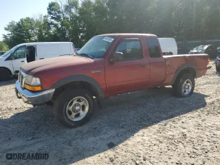 1999 Ford Ranger XLT with VIN 1FTZR15X8XTA22720, listed as a Copart auction lot 46024975 with 0 mi miles and Non Repairable. Bid and sale history available at carsss.com. Image 1.