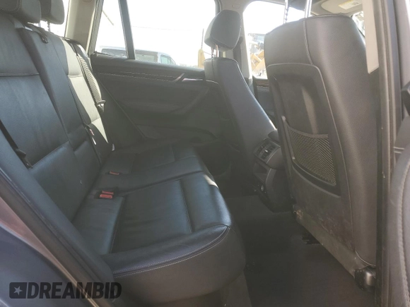 2016 BMW X3 xDrive28i with VIN 5UXWX9C57G0D77275, listed as a Copart auction lot 52370655 with 106,358 mi miles and Salvage Title. Bid and sale history available at DreamBid. Image 11.