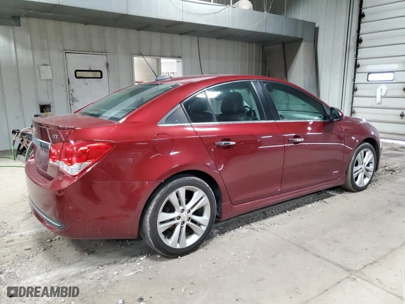 2016 Chevrolet Cruze Limited LTZ with VIN 1G1PG5SB5G7197957, listed as a Copart auction lot 50362365 with 57,034 mi miles and Non Repairable. Bid and sale history available at carsss.com. Image 3.