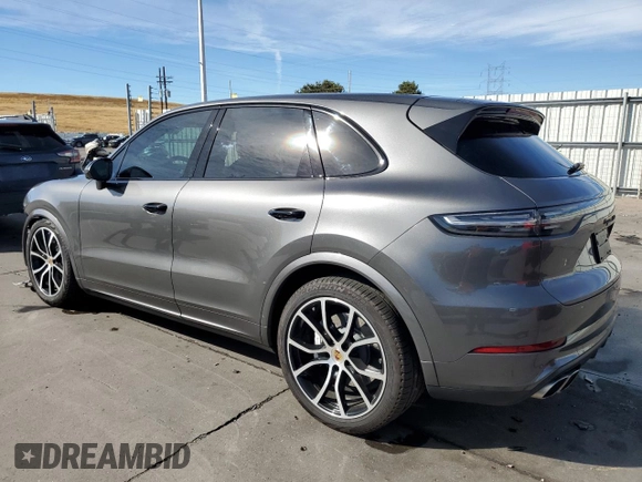 2019 Porsche Cayenne Turbo with VIN WP1AF2AY6KDA81423, listed as a Copart auction lot 77480454 with 35,749 mi miles and Salvage title. Bid and sale history available at DreamBid. Image 2.