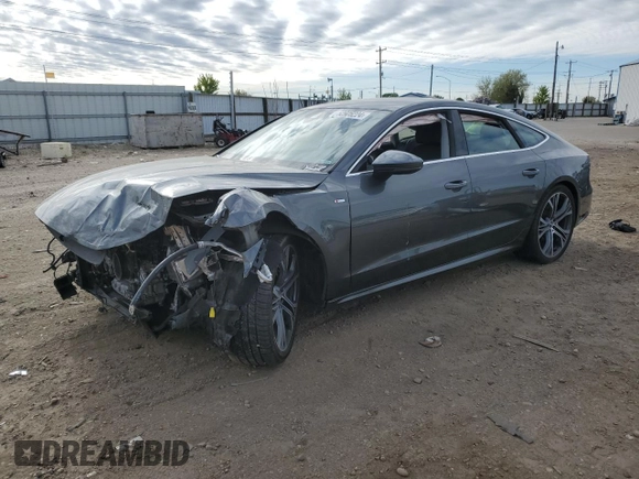 2019 Audi A7 Prestige with VIN WAUV2AF25KN094345, listed as a Copart auction lot 52925224 with 0 mi miles. Bid and sale history available at carsss.com. Image 1.