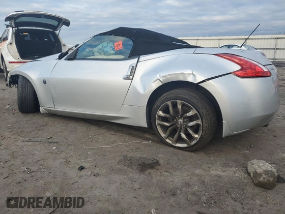 2012 Nissan 370Z Touring with VIN JN1AZ4FH7CM370893, listed as a Copart auction lot 81118834 with 0 mi miles and Salvage Title. Bid and sale history available at carsss.com. Image 2.