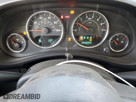 2013 Jeep Wrangler Sport with VIN 1C4AJWAG7DL670990, listed as a Copart auction lot 49910235 with 109,892 mi miles and Salvage Title. Bid and sale history available at carsss.com. Image 9.