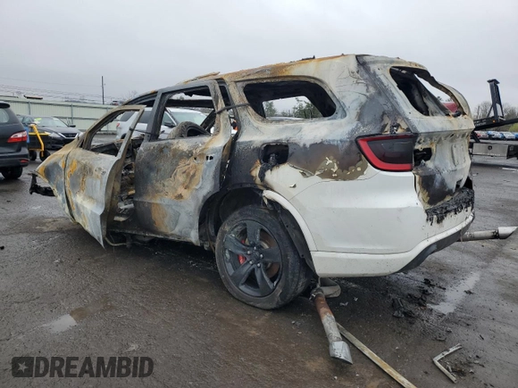 2018 Dodge Durango SRT with VIN 1C4SDJGJXJC157486, listed as a Copart auction lot 51667615 with Not Provided miles and Salvage Title. Bid and sale history available at DreamBid. Image 2.