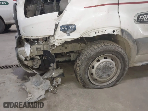 2020 Ford Transit Cargo z VIN 1FTBR1CG9LKB59461, wystawiony jako IAAI lot #41807469 z przebiegiem 205 431 mil mil oraz . Historia ofert i sprzedaży dostępna na DreamBid. Obrazek 18.