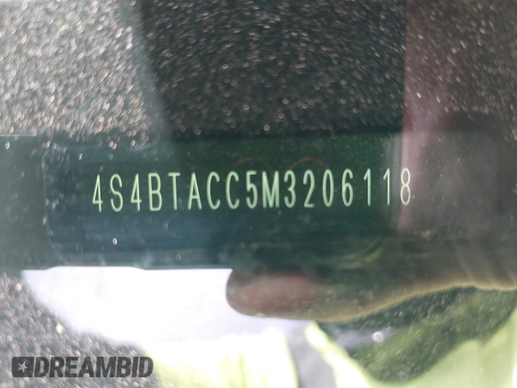 2021 Subaru Outback Premium с VIN 4S4BTACC5M3206118, выставлен на аукционе IAAI как лот 41885329 с пробегом 52 059 миль миль и . История ставок и продаж доступна на DreamBid. Изображение 9.