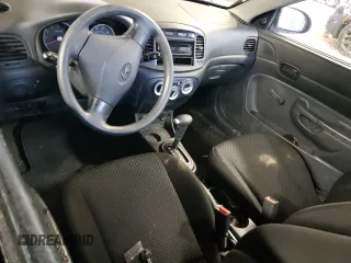 2008 Hyundai Accent GS with VIN KMHCM36C88U091524, listed as a Copart auction lot 47637975 with 0 mi miles and Salvage Title. Bid and sale history available at carsss.com. Image 8.