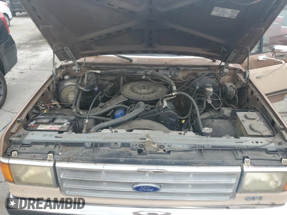 1987 Ford F-150 with VIN 2FTEF15H8HCA66731, listed as a Copart auction lot 58696774 with 81,683 mi miles and Salvage Title. Bid and sale history available at carsss.com. Image 11.