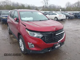 2019 Chevrolet Equinox LT z VIN 3GNAXUEVXKS548201, wystawiony jako IAAI lot #41715202 z przebiegiem 81 323 mil mil oraz . Historia ofert i sprzedaży dostępna na DreamBid. Obrazek 6.