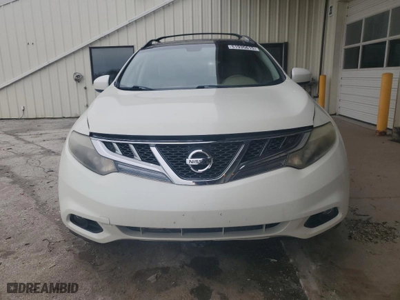 2011 Nissan Murano SV with VIN JN8AZ1MW0BW156770, listed as a Copart auction lot 51935615 with 185,540 mi miles and Clean Title. Bid and sale history available at carsss.com. Image 5.