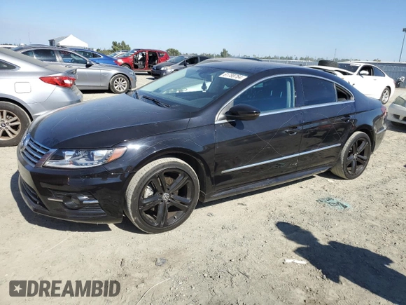 2013 Volkswagen CC R-Line with VIN WVWBP7AN0DE553831, listed as a Copart auction lot 61788784 with 134,430 mi miles and Salvage Title. Bid and sale history available at carsss.com. Image 1.