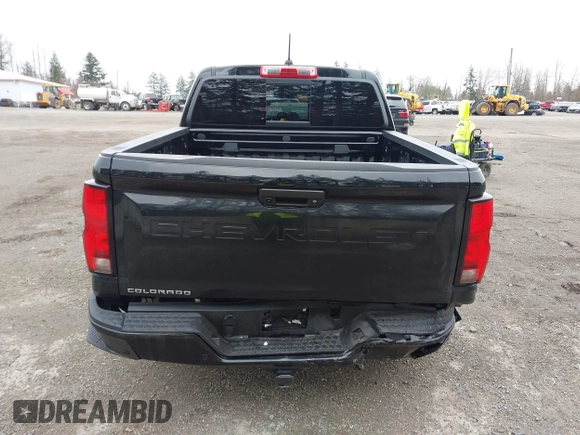 2024 Chevrolet Colorado 4WD Z71 with VIN 1GCPTDEK5R1196760, listed as a IAAI auction lot 41805734 with 5,252 mi miles. Bid and sale history available at carsss.com. Image 16.