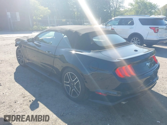 2018 Ford Mustang EcoBoost Premium with VIN 1FATP8UH9J5167426, listed as a IAAI auction lot 42207821 with 19,980 mi miles and . Bid and sale history available at DreamBid. Image 3.