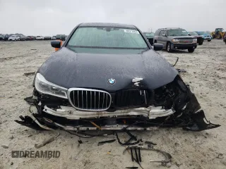 2016 BMW 7 Series 750i xDrive with VIN WBA7F2C54GG415272, listed as a Copart auction lot 86573664 with Not provided miles and Salvage title. Bid and sale history available at DreamBid. Image 5.