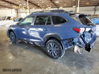 2023 Subaru Outback Onyx Edition with VIN 4S4BTAJC4P3125702, listed as a Copart auction lot 44706185 with 38,333 mi miles and Salvage Title. Bid and sale history available at carsss.com. Image 2.