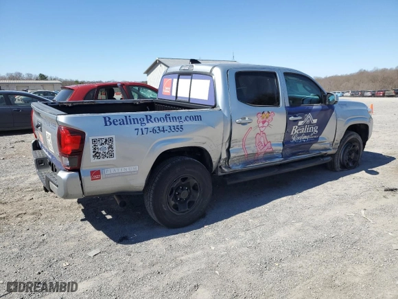 2023 Toyota Tacoma 4WD SR with VIN 3TYCZ5AN8PT163646, listed as a Copart auction lot 50759735 with 11,658 mi miles and Salvage Title. Bid and sale history available at carsss.com. Image 3.