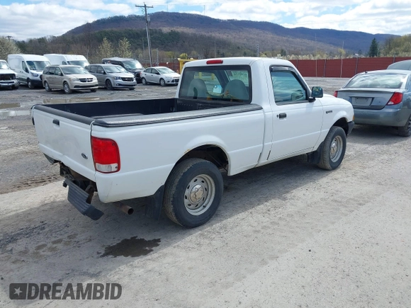 2000 Ford Ranger XL with VIN 1FTYR10C6YTA27626, listed as a IAAI auction lot 41985158 with 70,352 mi miles. Bid and sale history available at carsss.com. Image 4.