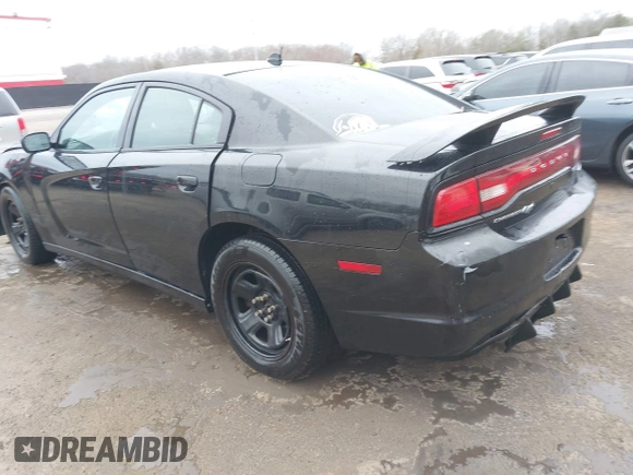 2013 Dodge Charger Police with VIN 2C3CDXAG7DH684802, listed as a IAAI auction lot 41729350 with 163,601 mi miles and . Bid and sale history available at carsss.com. Image 3.