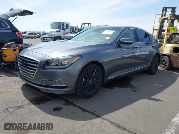 2017 Genesis G80 3.8L with VIN KMHGN4JE2HU167543, listed as a IAAI auction lot 42248719 with 82,574 mi miles and . Bid and sale history available at DreamBid. Image 17.