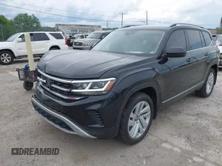 2021 Volkswagen Atlas SEL with VIN 1V2BR2CA9MC576221, listed as a IAAI auction lot 42176520 with 67,272 mi miles and . Bid and sale history available at DreamBid. Image 2.