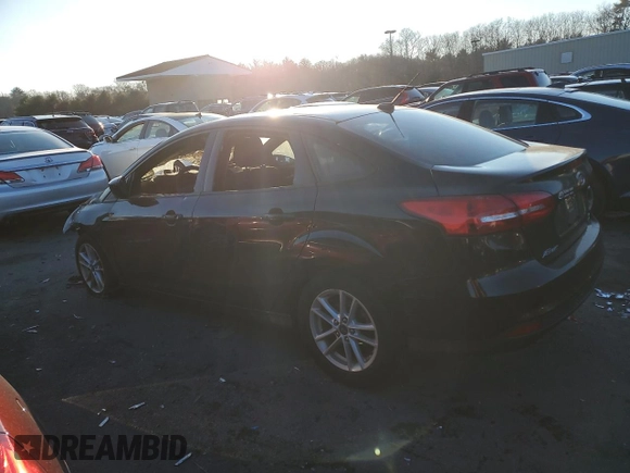 2018 Ford Focus SE with VIN 1FADP3FE5JL298004, listed as a Copart auction lot 89244705 with 0 mi miles and Salvage Title. Bid and sale history available at carsss.com. Image 3.