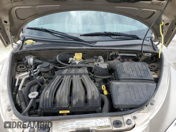 2004 Chrysler PT Cruiser Touring with VIN 3C4FY58B64T334337, listed as a Copart auction lot 59328455 with 130,400 mi miles and Salvage title. Bid and sale history available at DreamBid. Image 12.