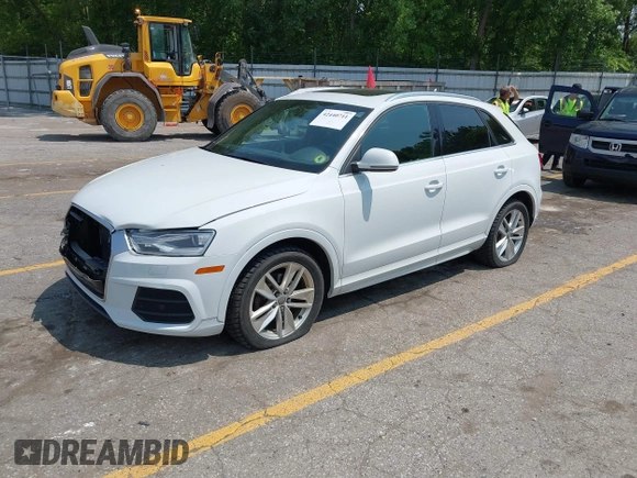 2016 Audi Q3 Premium Plus z VIN WA1EFCFSXGR014289, wystawiony jako IAAI lot #42440711 z przebiegiem 120 765 mil mil oraz . Historia ofert i sprzedaży dostępna na DreamBid. Obrazek 2.