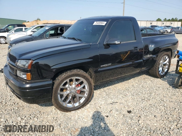 2003 Chevrolet Silverado 1500 LS with VIN 1GCEK14T83Z290336, listed as a Copart auction lot 75408964 with 149,730 mi miles and Salvage Title. Bid and sale history available at DreamBid. Image 1.
