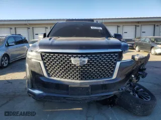 2022 Cadillac Escalade 4WD Premium Luxury with VIN 1GYS4BKLXNR289031, listed as a Copart auction lot 42419985 with 33,078 mi miles and Salvage Title. Bid and sale history available at carsss.com. Image 5.