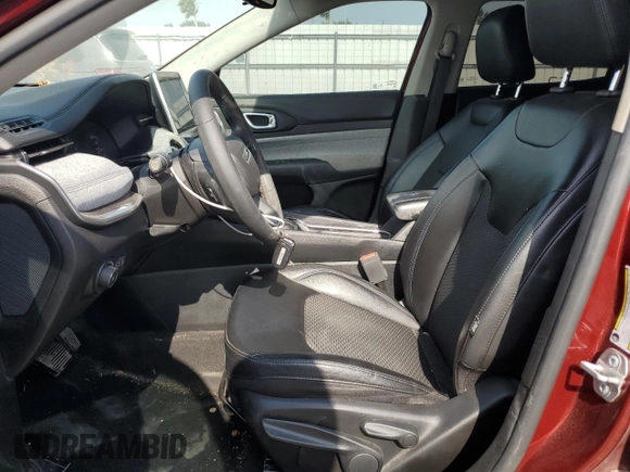 2022 Jeep Compass Latitude with VIN 3C4NJCBB5NT137027, listed as a Copart auction lot 52569835 with 55,619 mi miles and Salvage title. Bid and sale history available at DreamBid. Image 7.