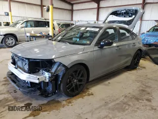 2025 Honda Civic Sport z VIN 19XFL2H86SE001509, wystawiony jako Copart lot #59091005 z przebiegiem 7 279 mil mil oraz Szkoda całkowita • Salvage title. Historia ofert i sprzedaży dostępna na DreamBid. Obrazek 1.