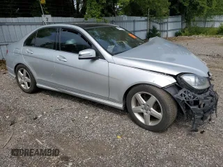 2013 Mercedes-Benz C 350 with VIN WDDGF8JB6DA765456, listed as a Copart auction lot 64912954 with 242,623 mi miles and Salvage title. Bid and sale history available at DreamBid. Image 4.