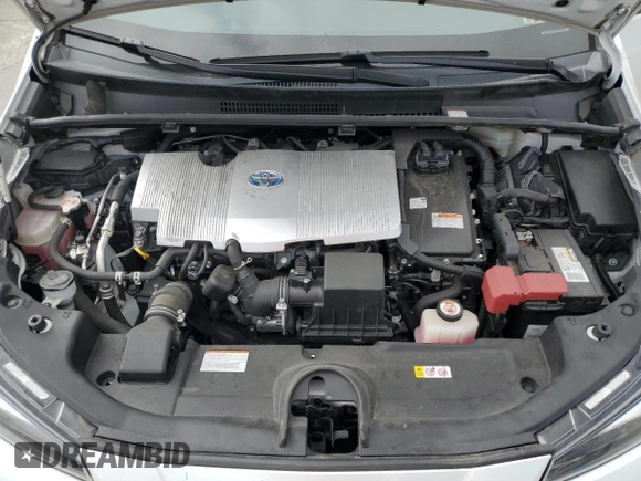 2021 Toyota Prius L Eco with VIN JTDKAMFUXM3149396, listed as a Copart auction lot 61874195 with 126,473 mi miles and Salvage title. Bid and sale history available at DreamBid. Image 11.