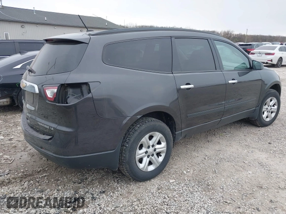 2015 Chevrolet Traverse LS with VIN 1GNKRFED3FJ151986, listed as a IAAI auction lot 42005581 with 159,753 mi miles and . Bid and sale history available at DreamBid. Image 4.