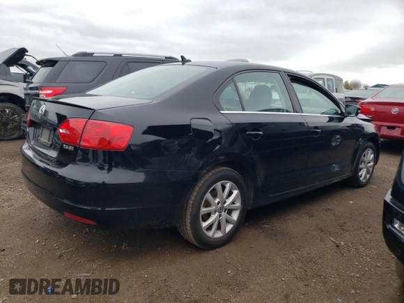 2013 Volkswagen Jetta SE with VIN 3VWDX7AJ3DM360070, listed as a Copart auction lot 55623855 with 75,104 mi miles and Salvage title. Bid and sale history available at DreamBid. Image 3.