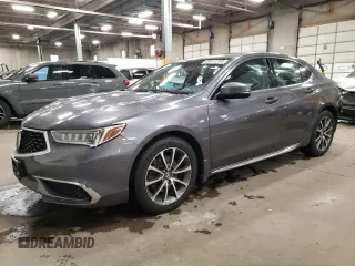 2018 Acura TLX w/Technology Pkg with VIN 19UUB3F54JA002699, listed as a Copart auction lot 85614754 with 119,482 mi miles and Salvage Title. Bid and sale history available at carsss.com. Image 1.