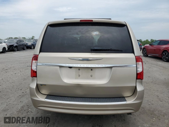 2012 Chrysler Town & Country Touring with VIN 2C4RC1BG9CR277979, listed as a Copart auction lot 55486265 with 114,851 mi miles and Salvage Title. Bid and sale history available at DreamBid. Image 6.