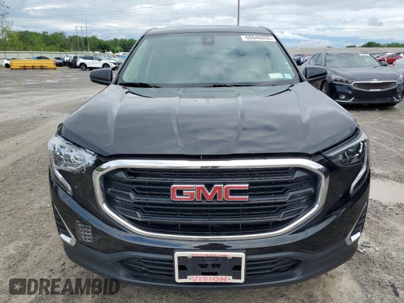 2020 GMC Terrain SLE with VIN 3GKALMEV3LL240369, listed as a Copart auction lot 60046055 with 112,884 mi miles and Salvage title. Bid and sale history available at DreamBid. Image 5.