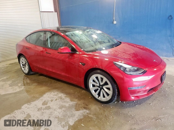 2023 Tesla Model 3 with VIN 5YJ3E1EA6PF439401, listed as a Copart auction lot 61896905 with 110,171 mi miles and Clean title. Bid and sale history available at DreamBid. Image 4.