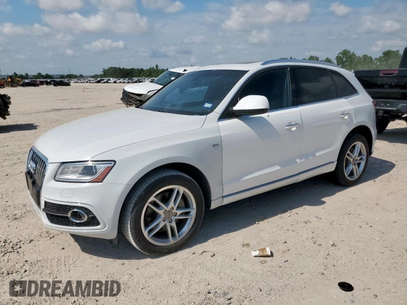 2017 Audi Q5 Premium Plus with VIN WA1D7AFP2HA050650, listed as a Copart auction lot 58150385 with 134,966 mi miles and Clean title. Bid and sale history available at DreamBid. Image 1.