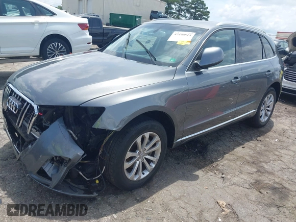 2013 Audi Q5 Premium Plus with VIN WA1LFAFP0DA095451, listed as a IAAI auction lot 42490814 with 132,613 mi miles and . Bid and sale history available at DreamBid. Image 18.